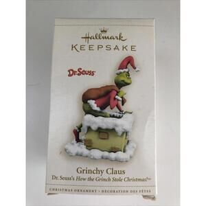 Hallmark Keepsake Ornament Grinchy Claus How The Grinch Stole Christmas 2006 P12